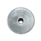 Chicago Die Casting Chicago Die Cast 3-1/2 in. D X 1/2 in. D Zinc Single V-Grooved Pulley 350A5 - alternate 2